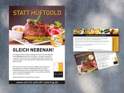 Plakat- und Postkartenaktion Ullrich Pittroff Catering